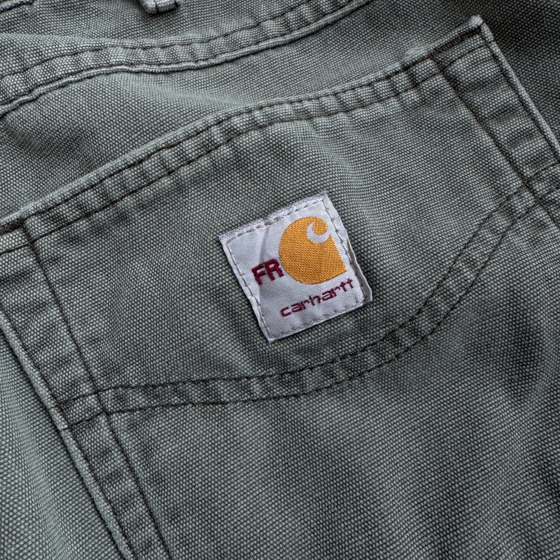칼하트 OG 모스그린 카펜터 와이드 워크팬츠 상품이미지6
