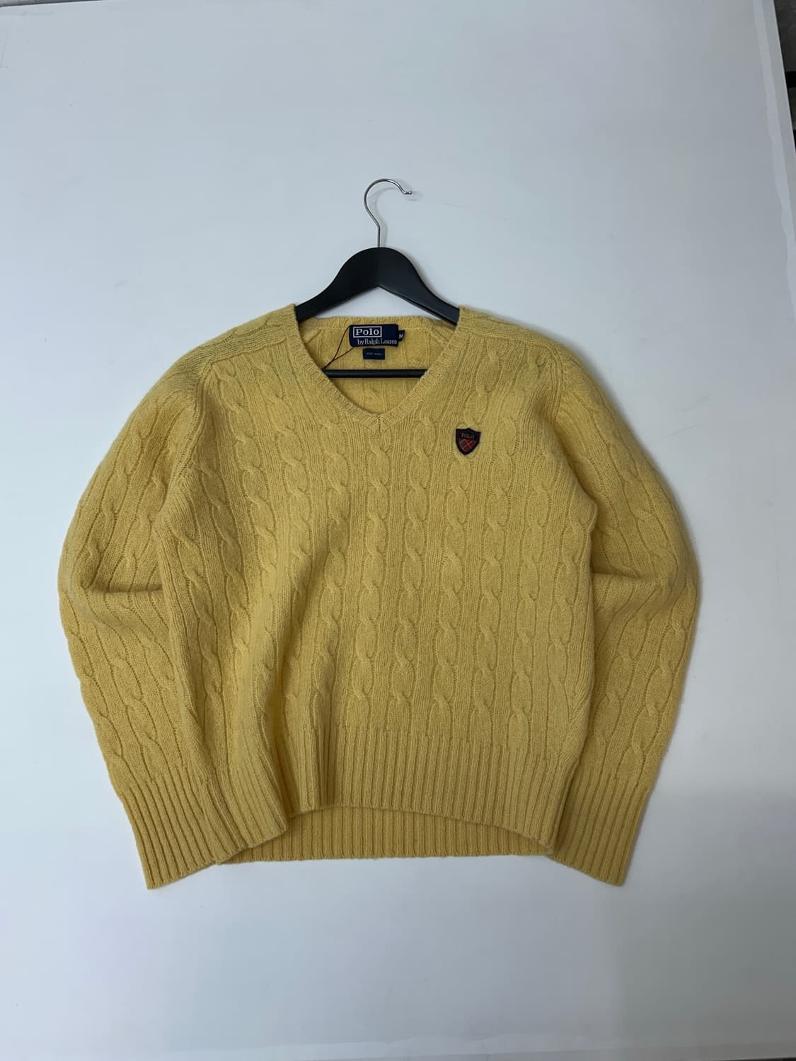 Polo 폴로 랄프로렌 케이블 니트 V넥 스웨터  상품이미지2