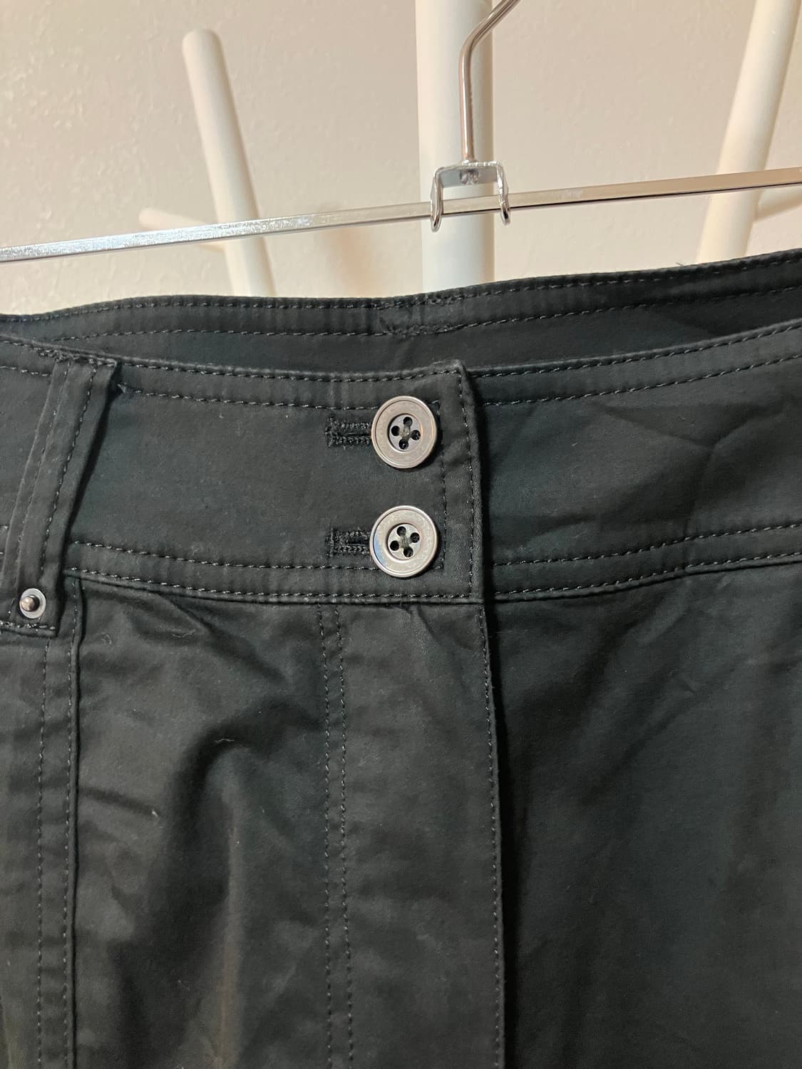 블랙 카고 바지 상품이미지2