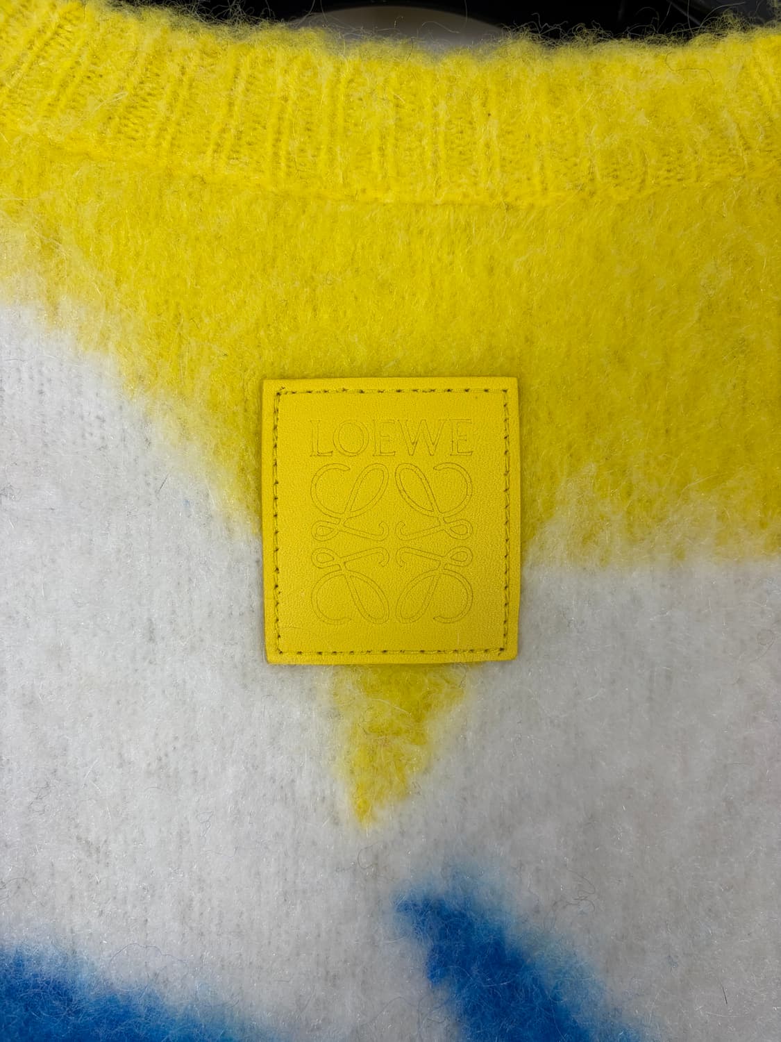 a179) 로에베(Loewe) 인타르시아 모헤어 니트 상품이미지7