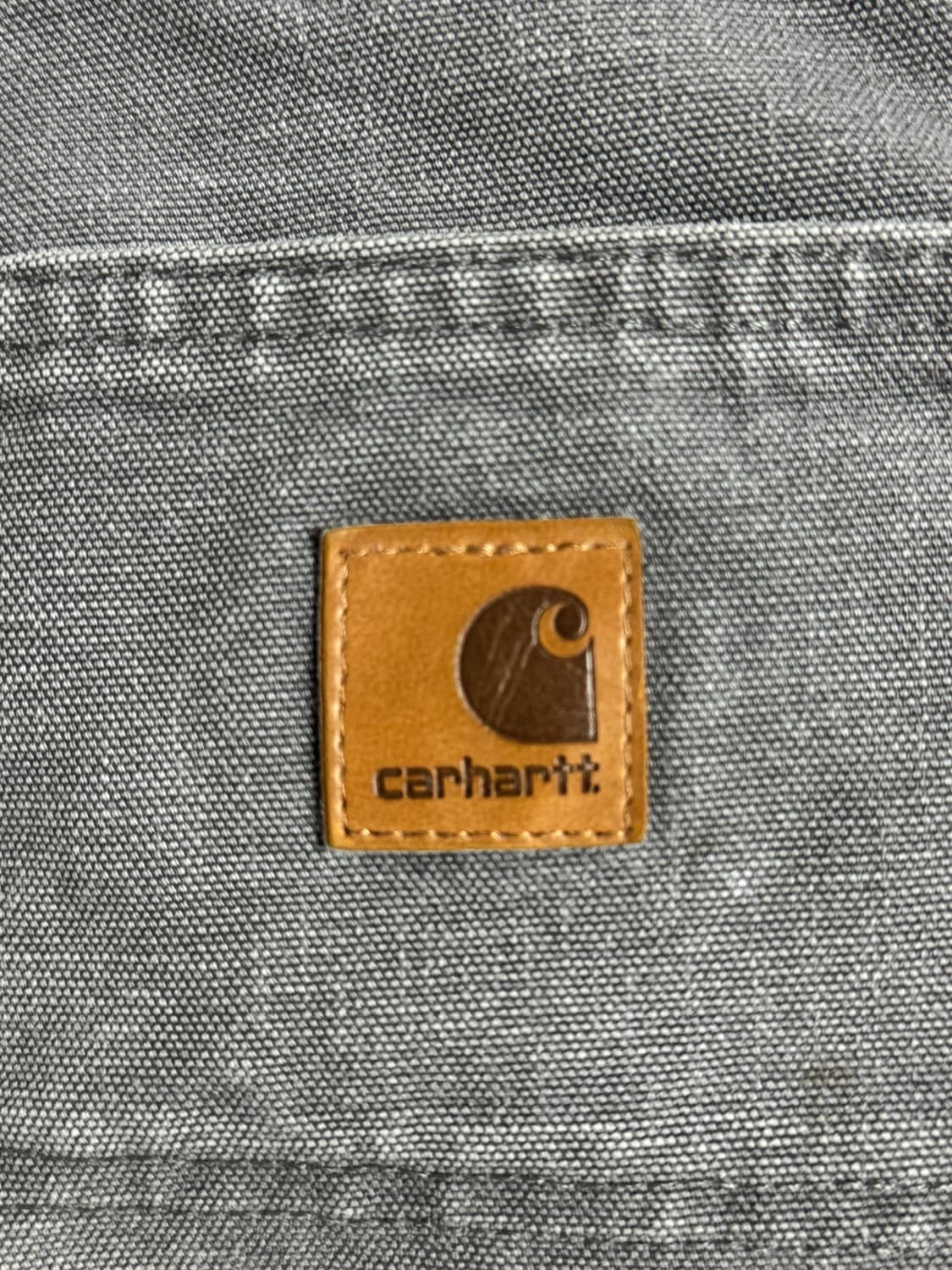 빈티지 칼하트 더블니 B136 그레이 GVL 32x32 상품이미지4