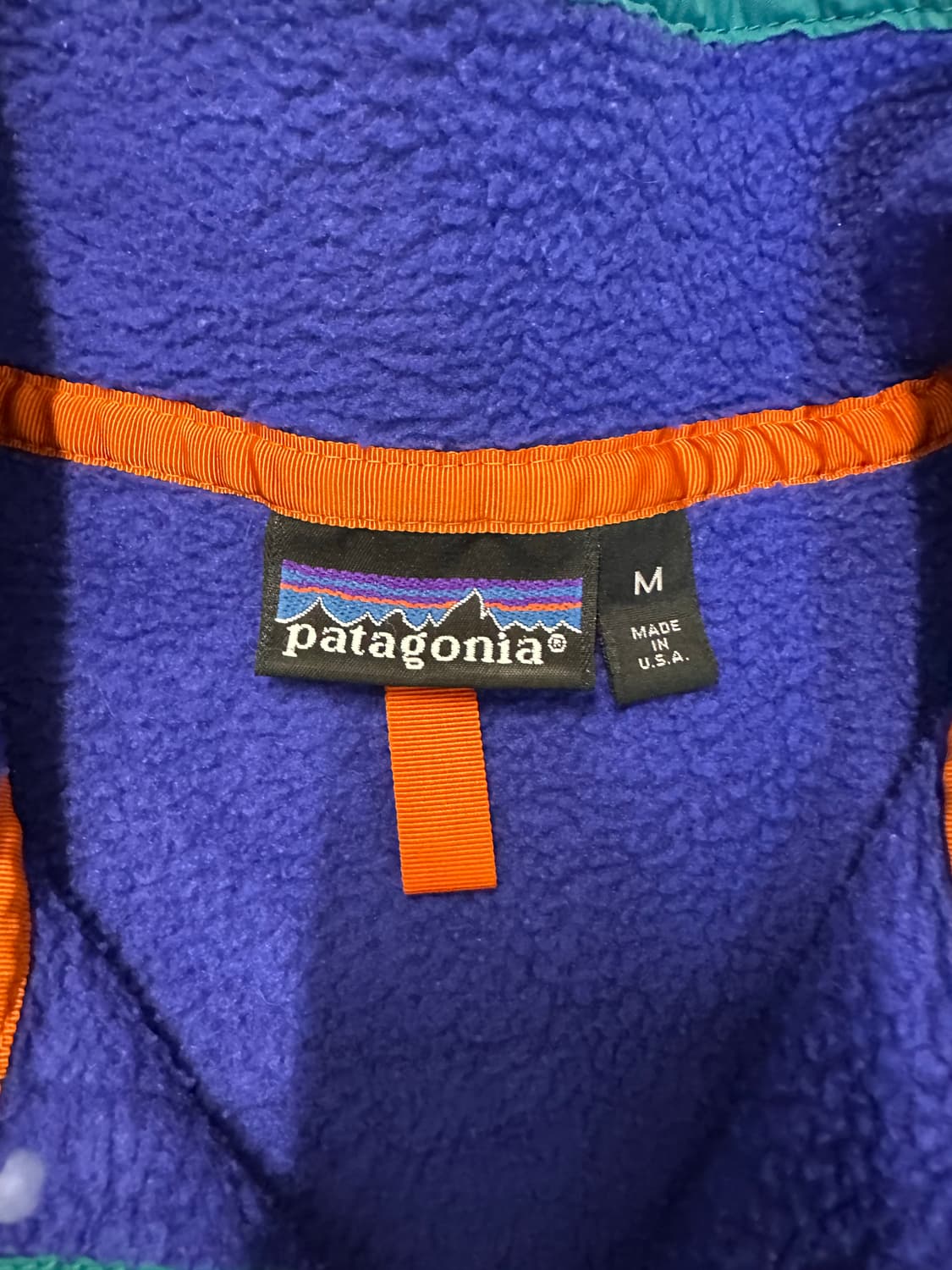 (M)90s 파타고니아 빈티지 신칠라 팝 블루 김원중 상품이미지4