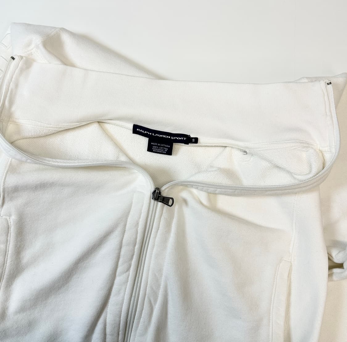 폴로 빅포니 화이트 풀집업  상품이미지3