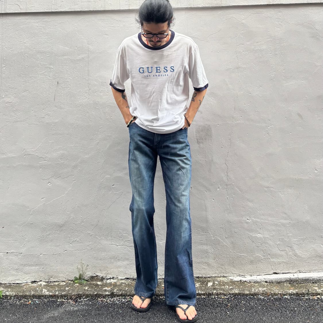 일본 랭글러 데님 부츠컷 상품이미지3