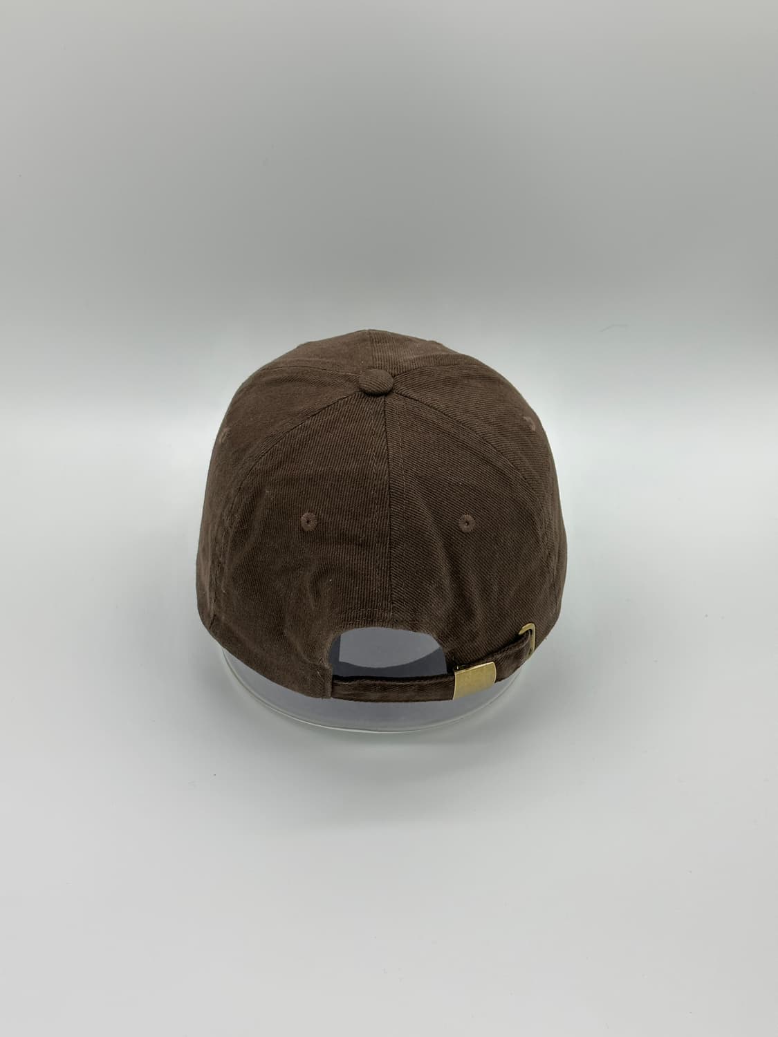 [F] 자라 브라운 무지 볼캡 모자 상품이미지4