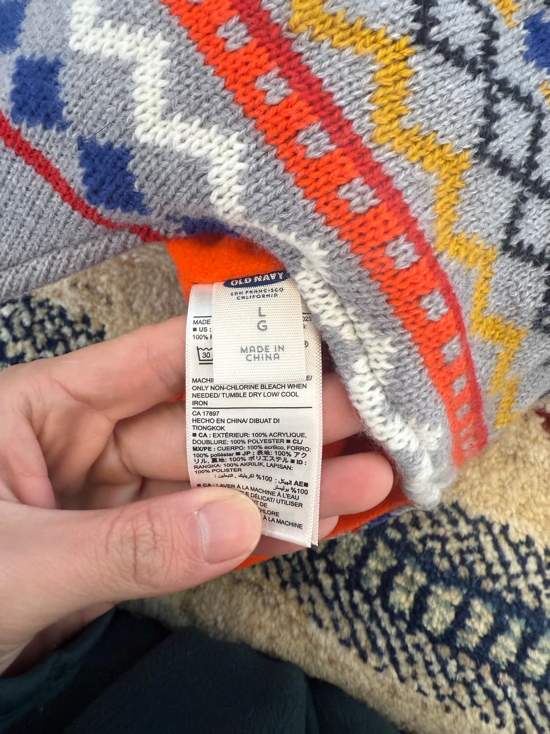 올드네이비 이어플랩 비니 상품이미지3