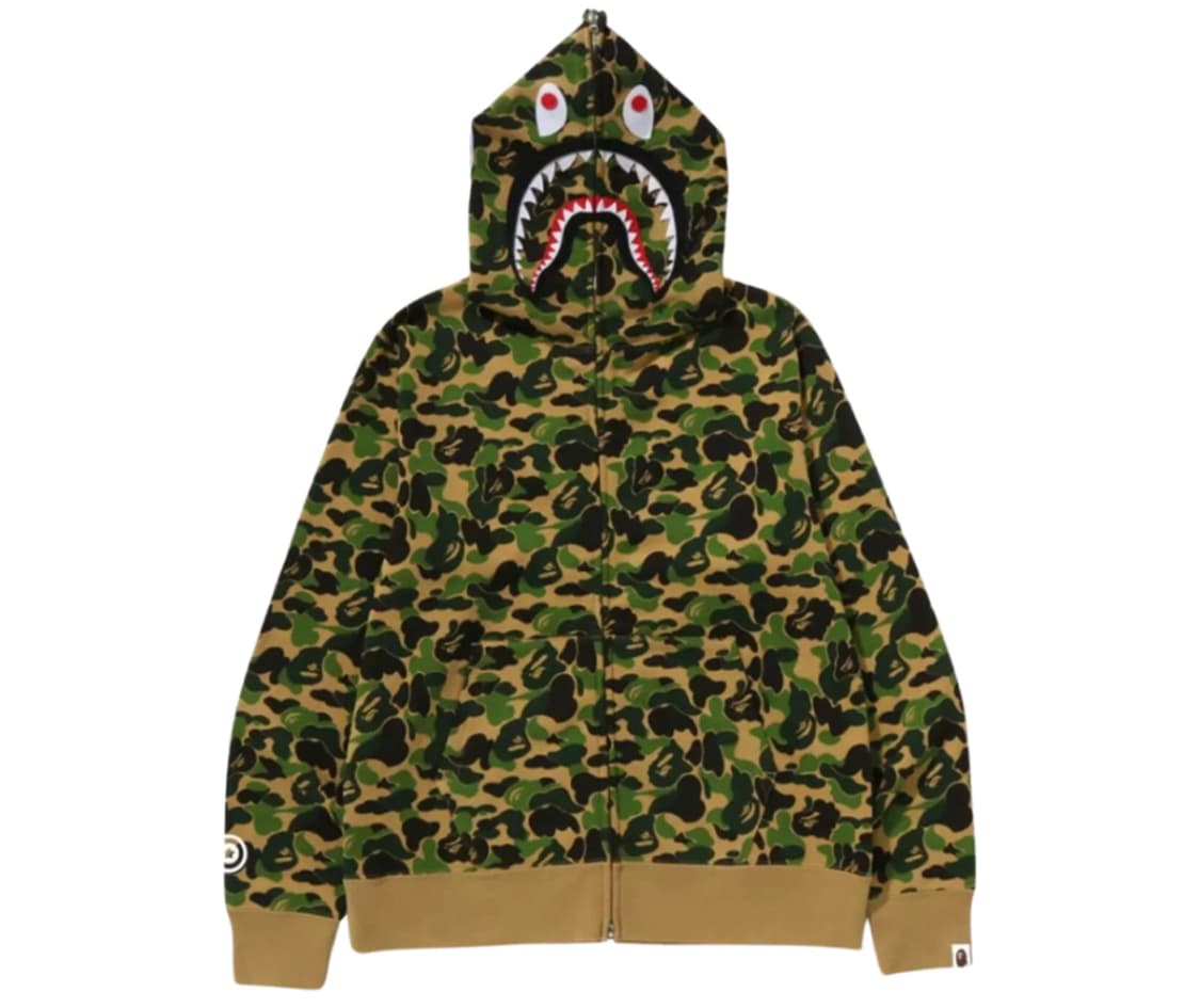 베이프 후드집업 ABC그린 xl 급처 상품이미지1