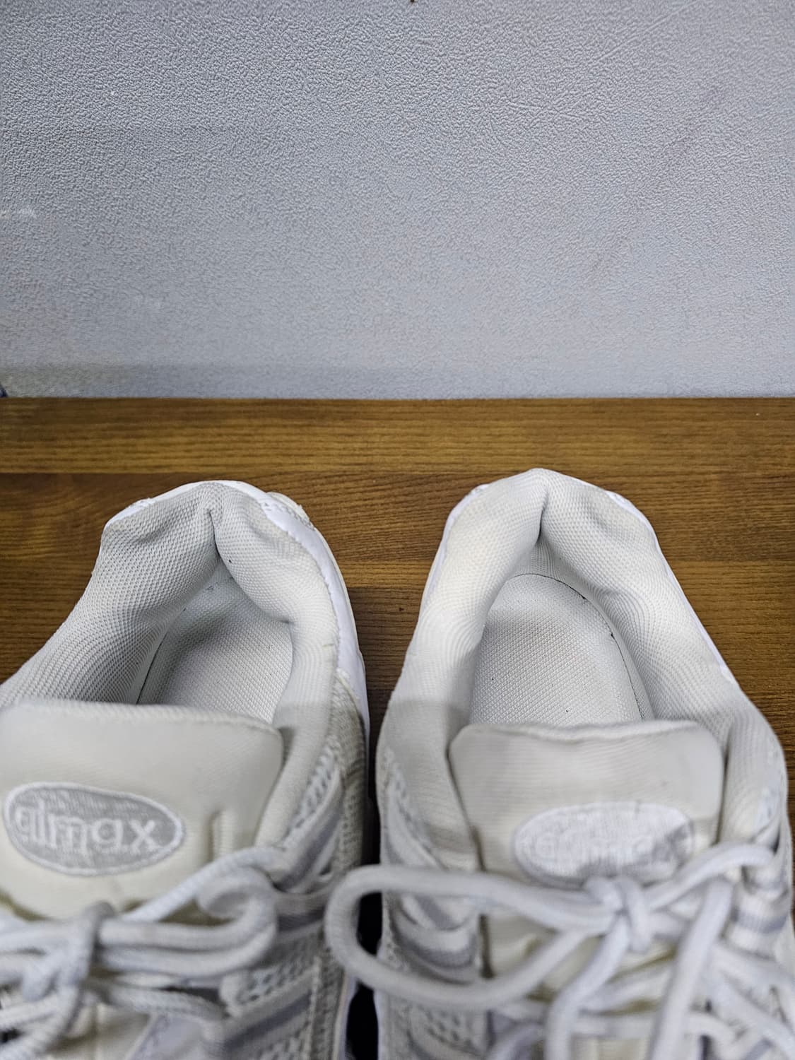 나이키 에어맥스 95 올 화이트 상품이미지4