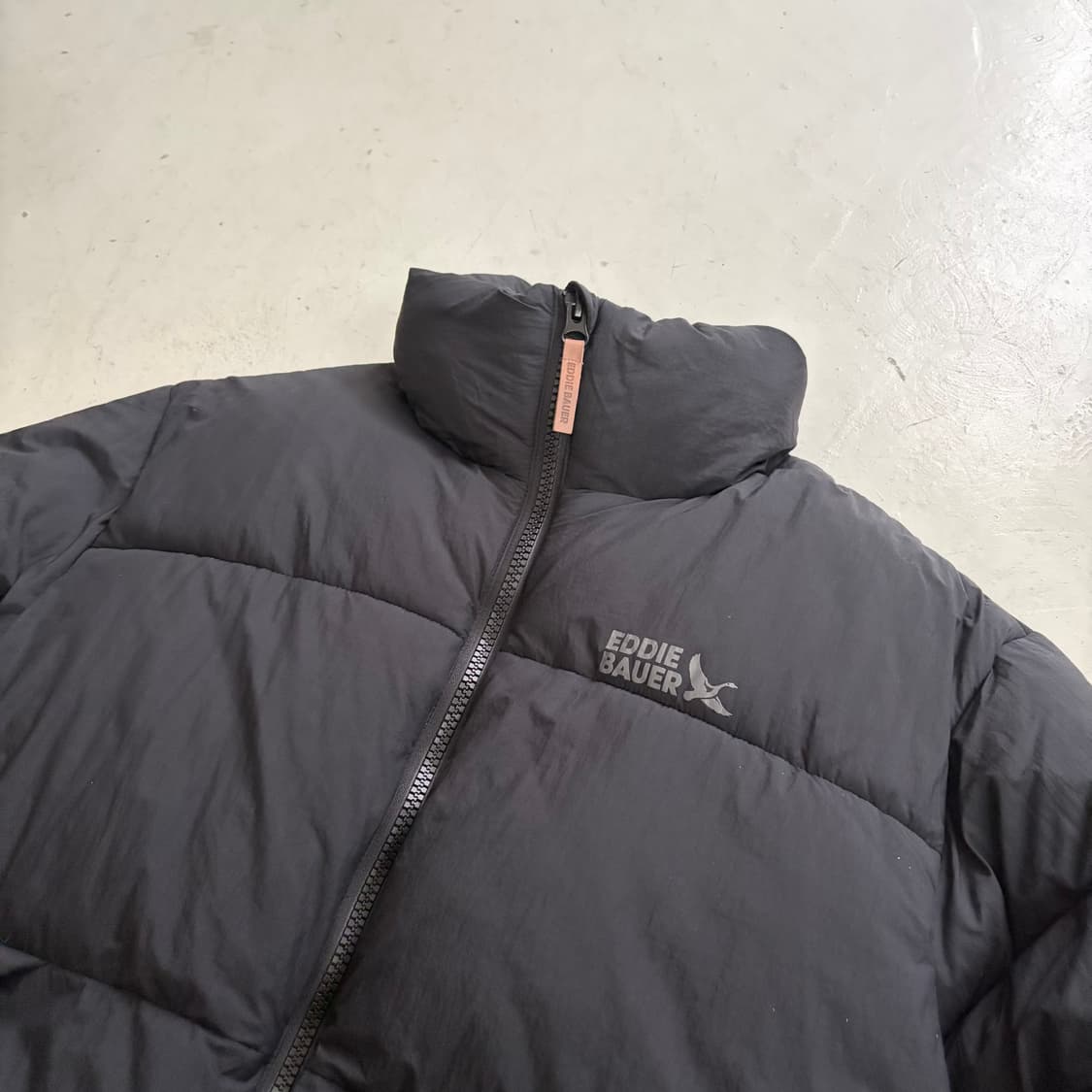 에디바우어 빈티지 푸퍼 숏 패딩 M 상품이미지4