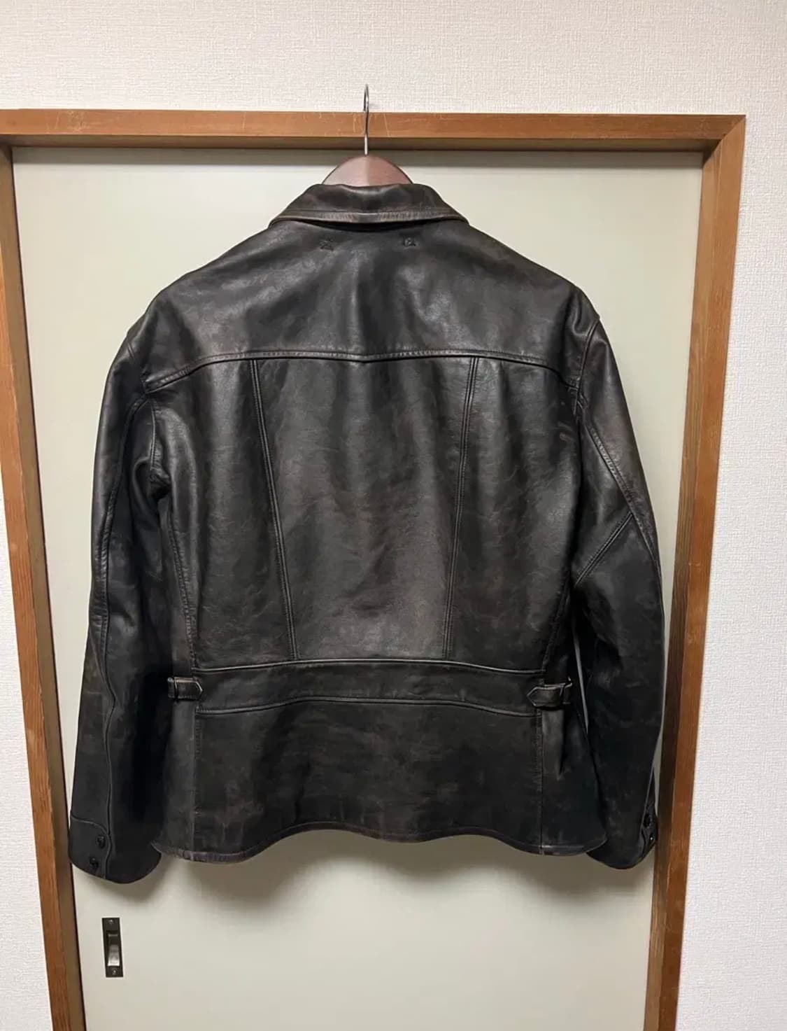 RRL 더블알엘 뉴스보이 가죽 자켓 XL 상품이미지4