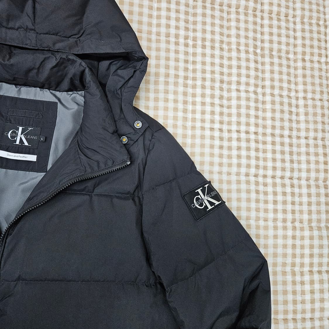 캘빈클라인 오리털 패딩 남자100~105 상품이미지3