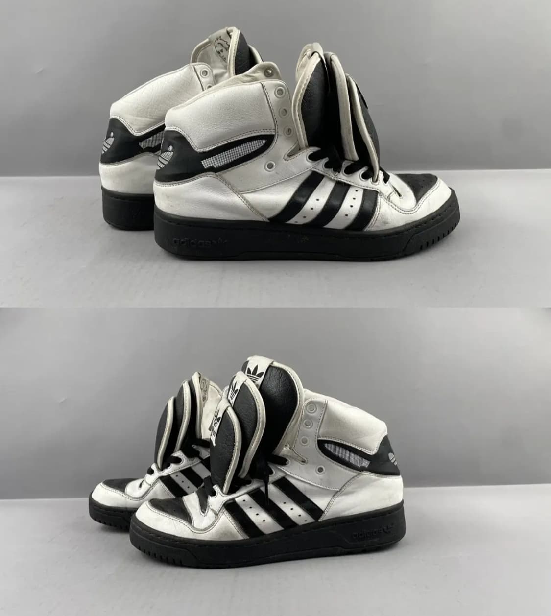 아디다스 제레미스캇 쓰리텅 에티튜드 하이탑 흰검 상품이미지2