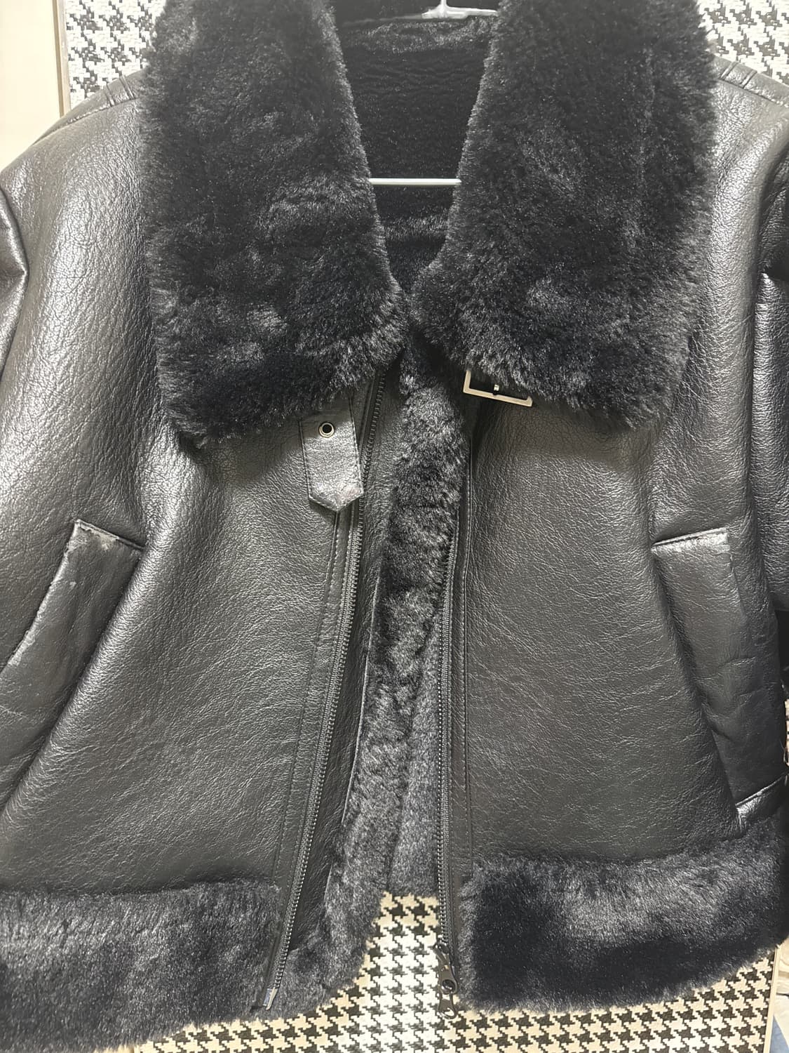 보헤미안서울 무스탕 블랙 21fw 상품이미지1