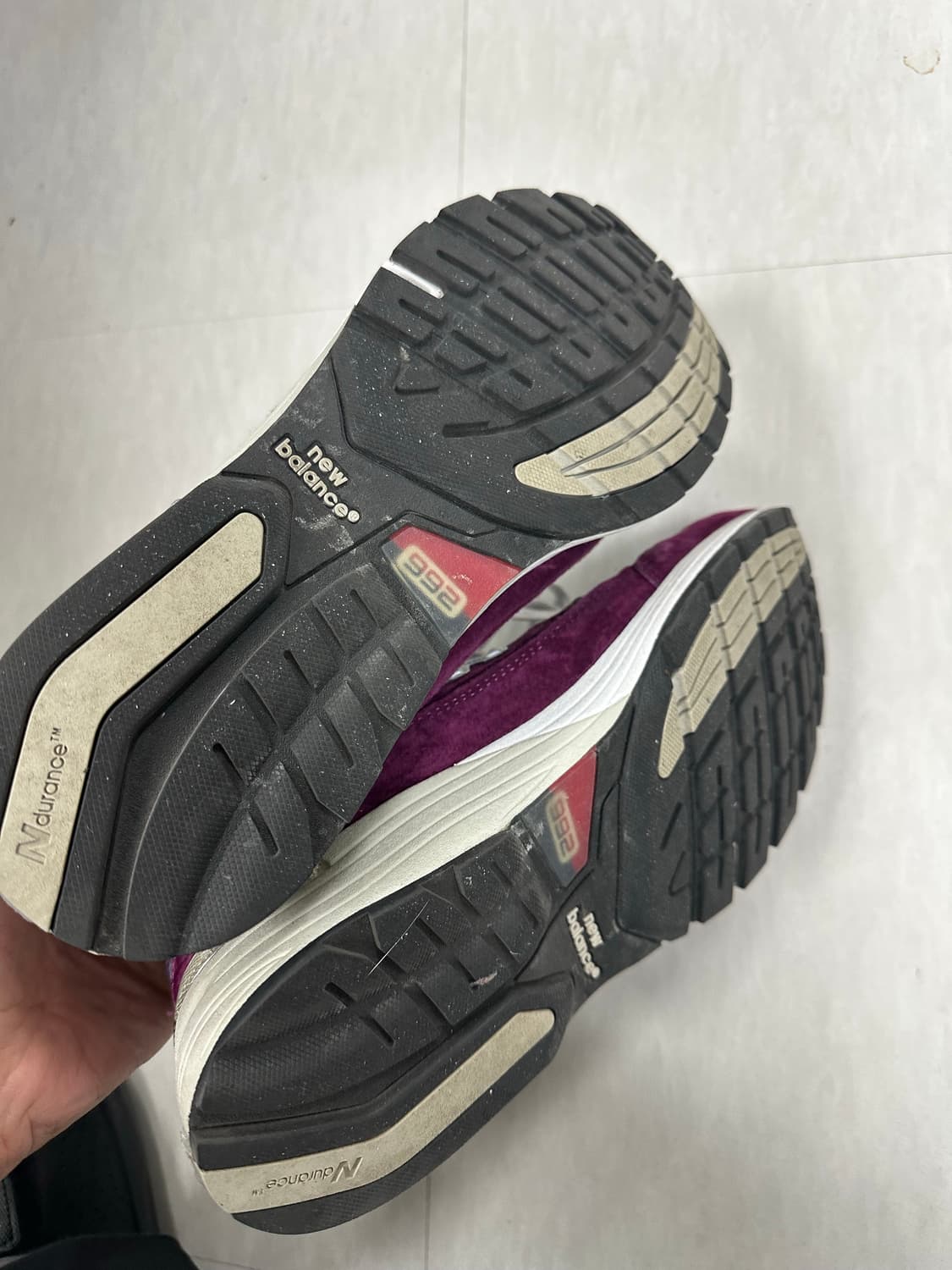 뉴발란스 992 머룬 260mm 상품이미지2
