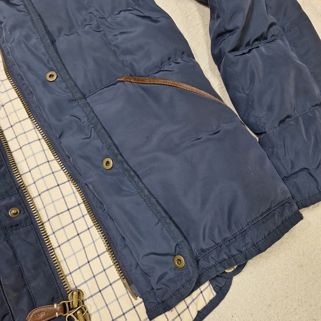 폴로랄프로렌  구스퀼팅패딩S 상품이미지9