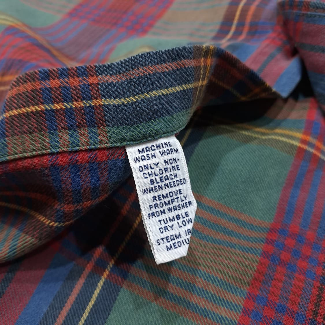 CL633 XL 폴로 90s 클래식 매드라스 체크 셔츠 남방 상품이미지5