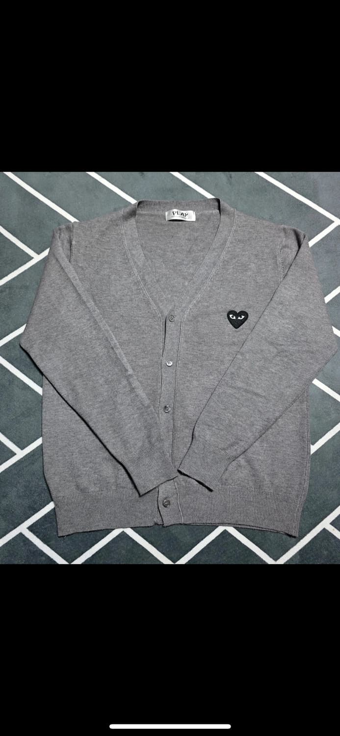 꼼데가르송 PLAY 가디건 회색90~95 상품이미지1