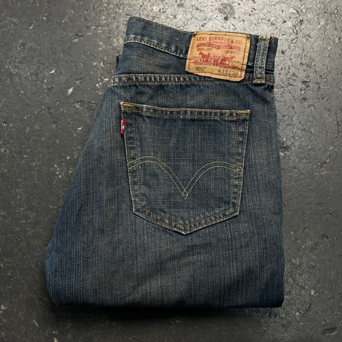 33 리바이스 505 스트레이트핏 청바지  상품이미지4