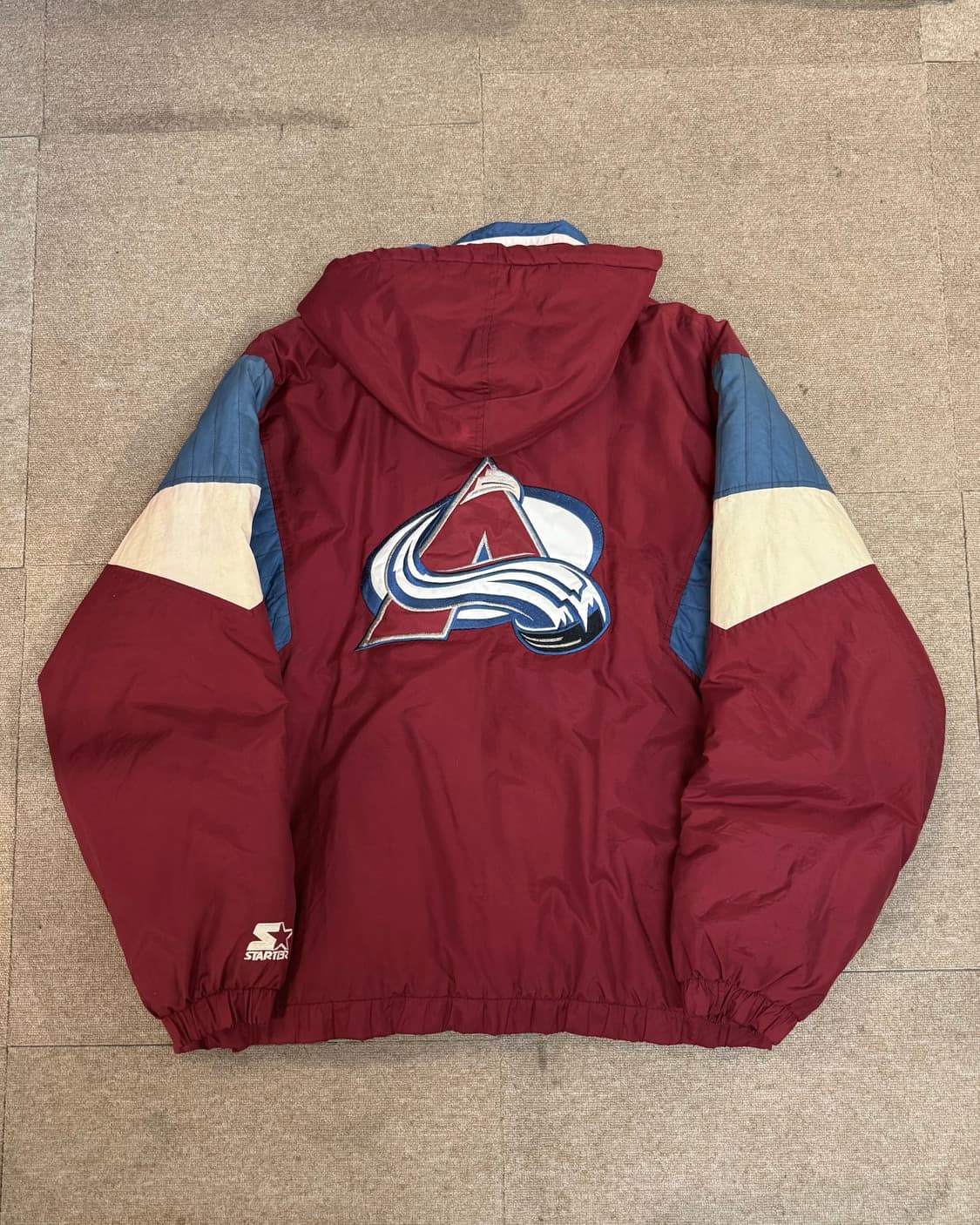 스타터 90s NHL Colorado Avalanche 아노락 점퍼  상품이미지4
