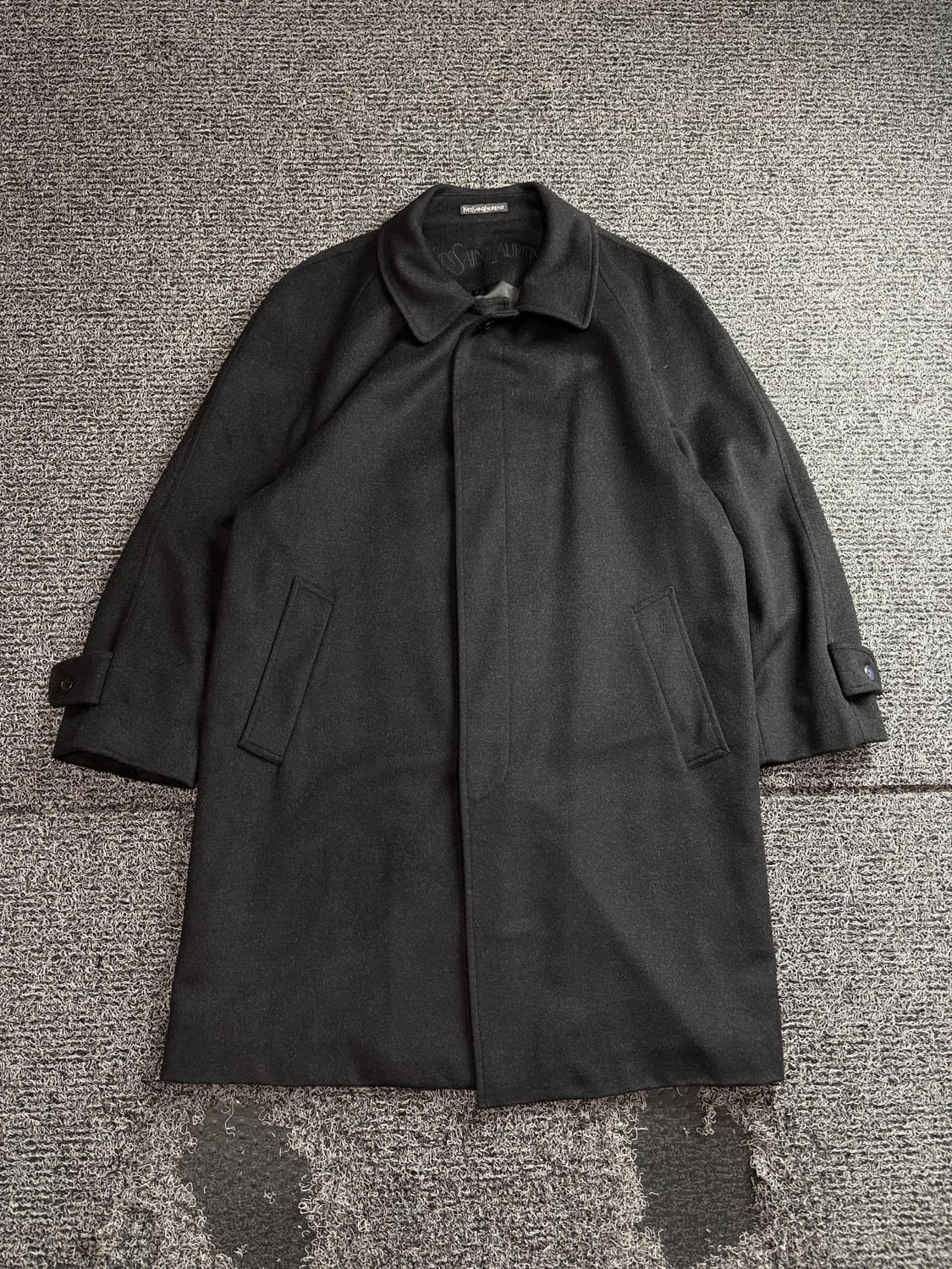 90s YSL 입생로랑 캐시미어 아카이브 발바칸 코트 3596 상품이미지2