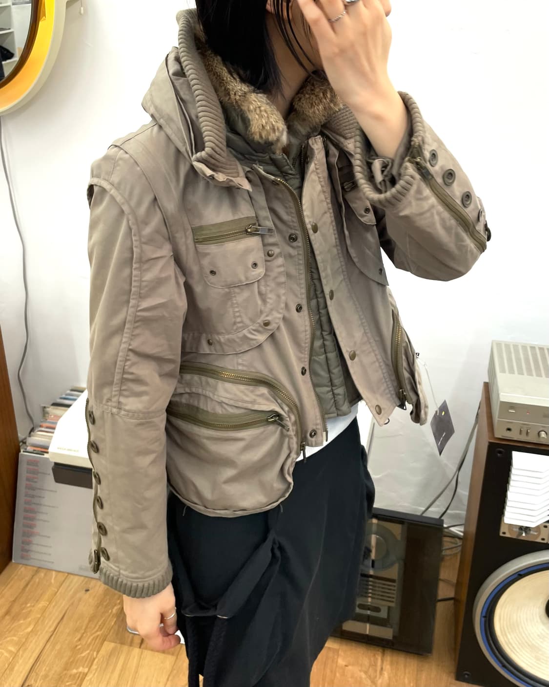 00s Japanese Label 보노 자켓 상품이미지3