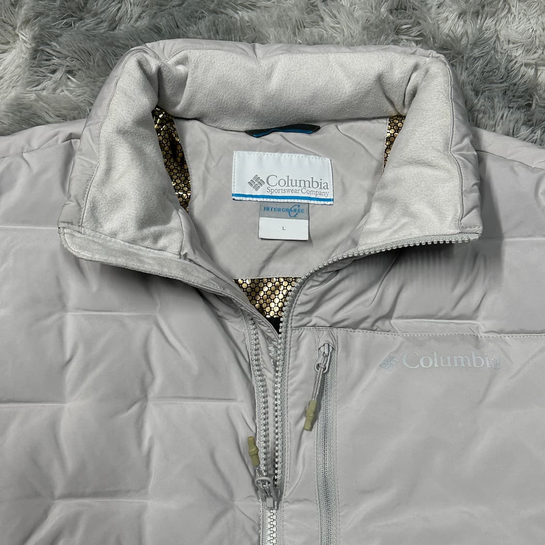 컬럼비아 옴니히트 구스다운 경량패딩 L 상품이미지2