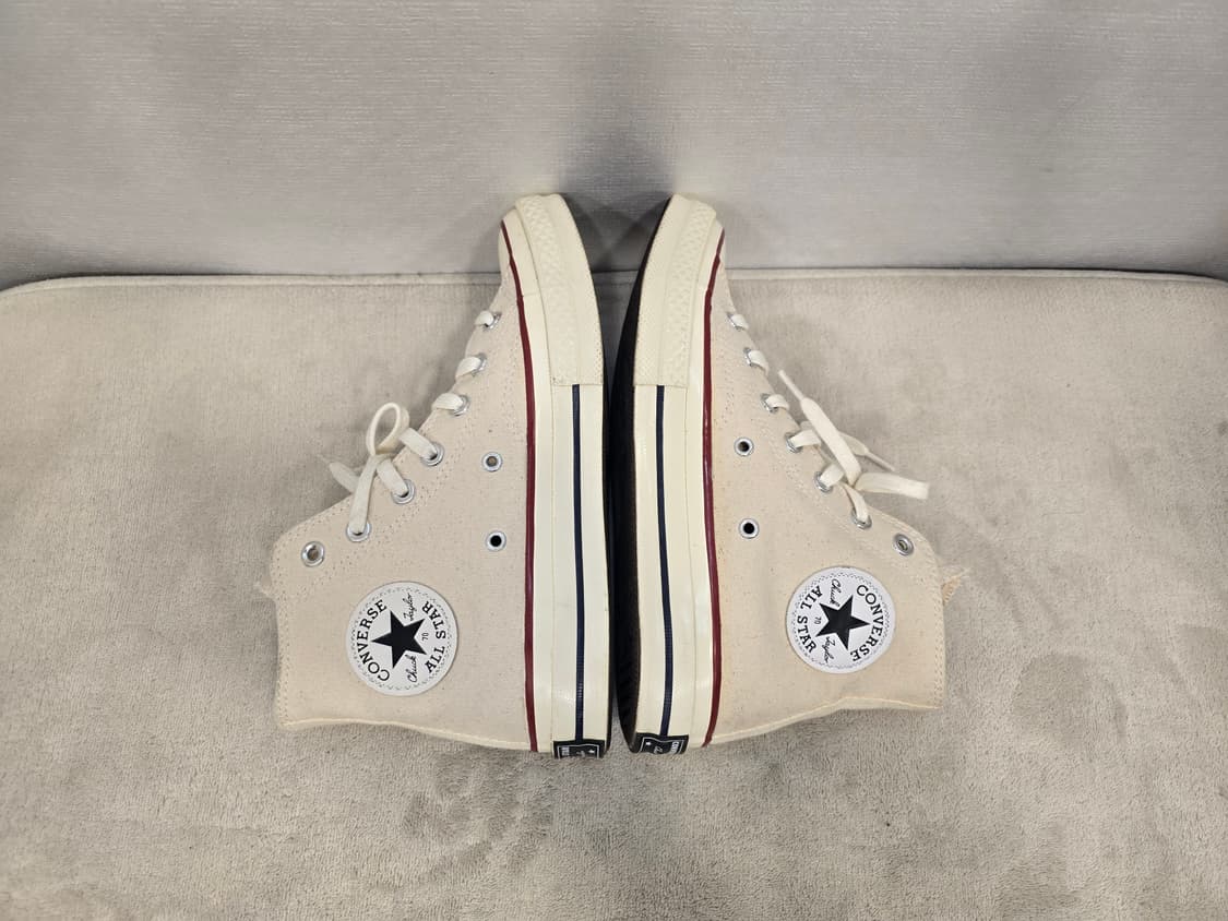 컨버스 척테일러 70 하이 파치먼트 245mm 상품이미지5