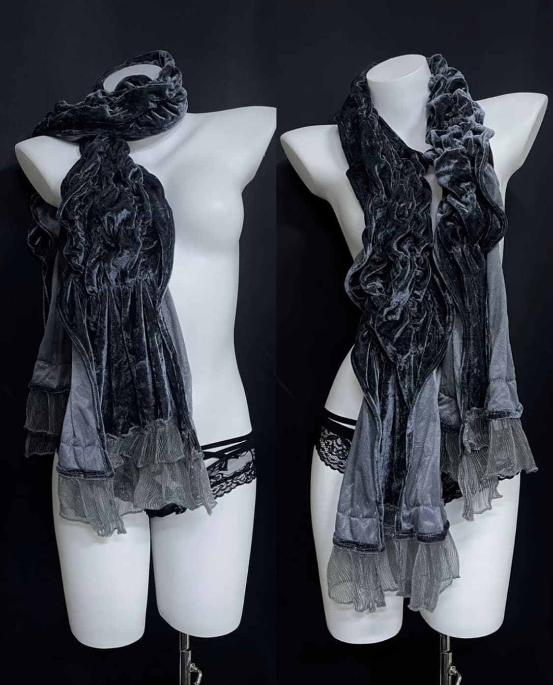 셔링 머플러 보헤미안 빈티지 상품이미지1