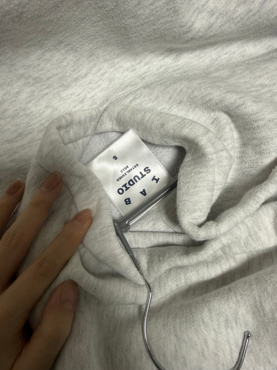 아이앱 후드티 라이트 그레이 s 상품이미지5