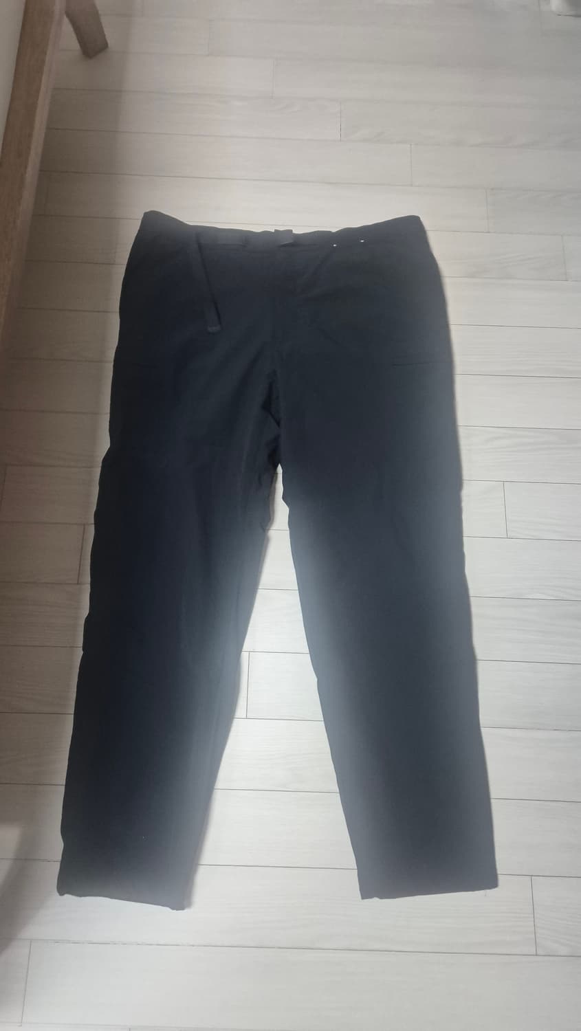 유니클로 웜 리지 팬츠 2XL 검정 상품이미지1