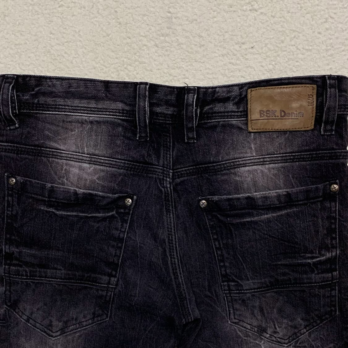 [표기 29, 실측 31] Bershka 펑크 스타일 슬림핏 데님팬츠 상품이미지2