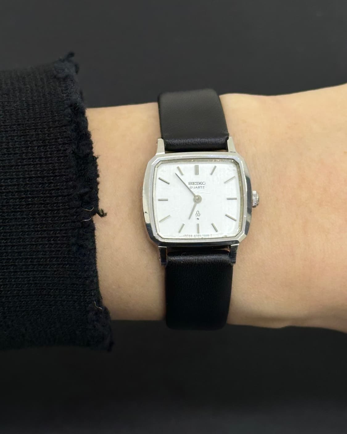 세이코 실버 케이스 쿼츠 시계 상품이미지9