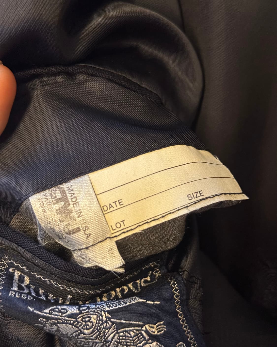 Burberrys 90s USA 금장 블레이저 상품이미지7