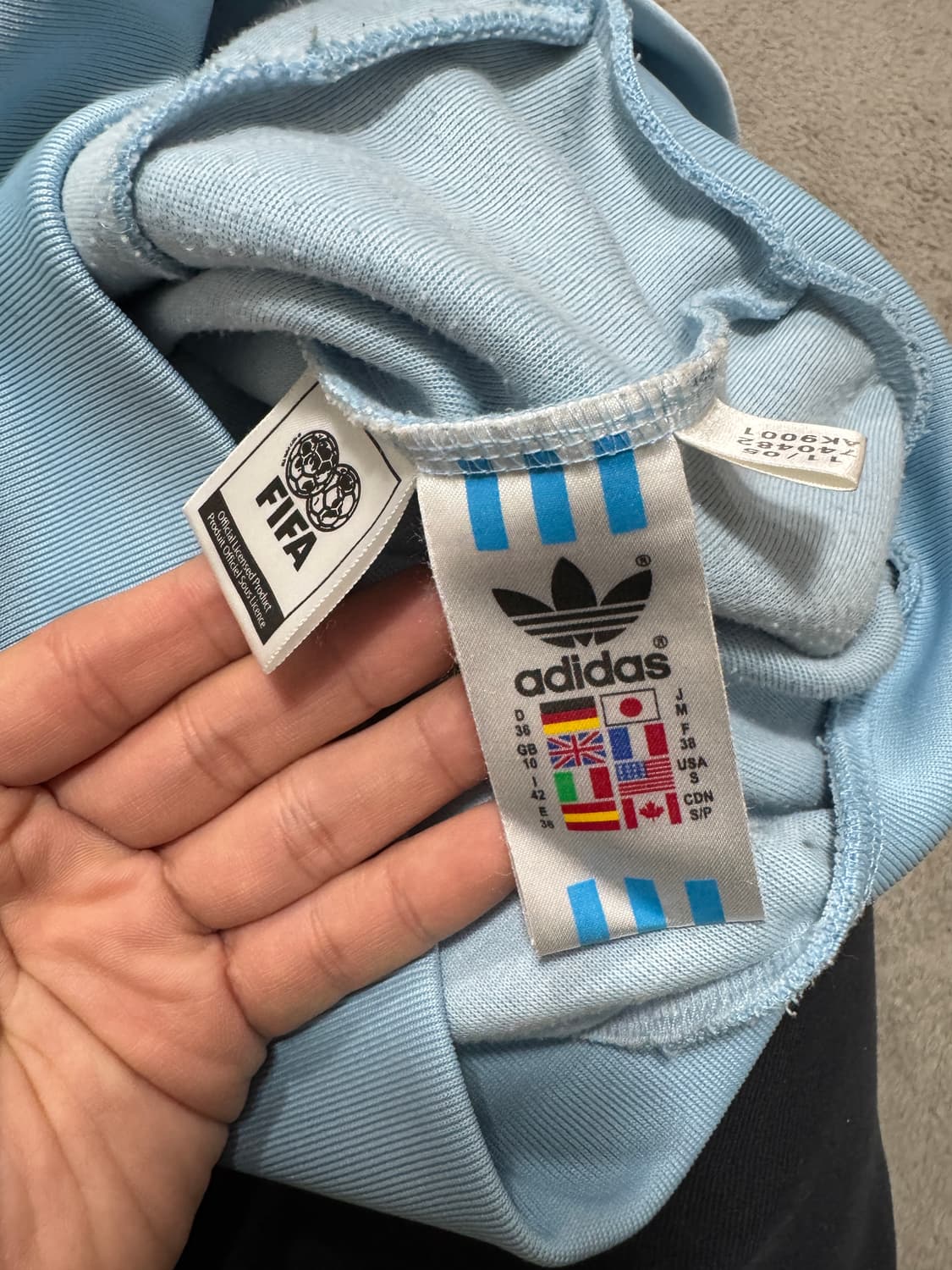 [36] 아디다스 아르헨티나 져지 트랙탑 상품이미지6