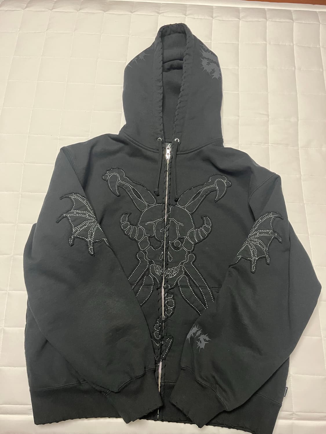 슈프림X요지야마모토 콜라보 후드집업 M사이즈 상품이미지1