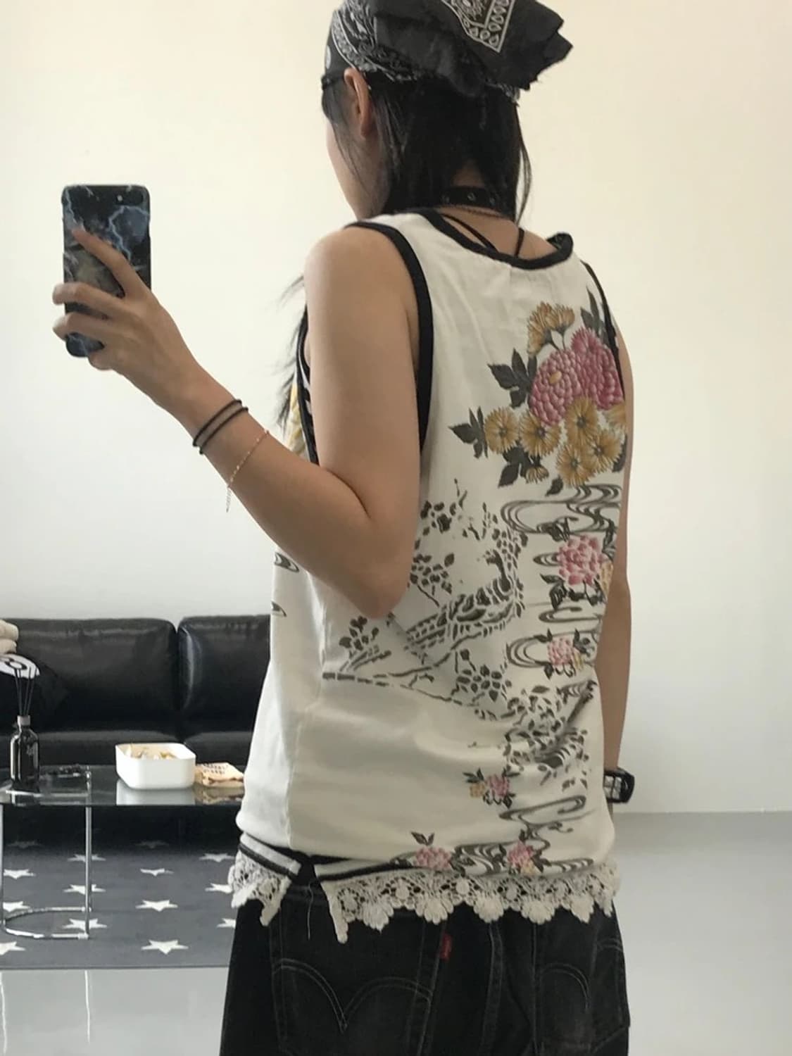 빈티지 오리엔탈 나시 상품이미지2