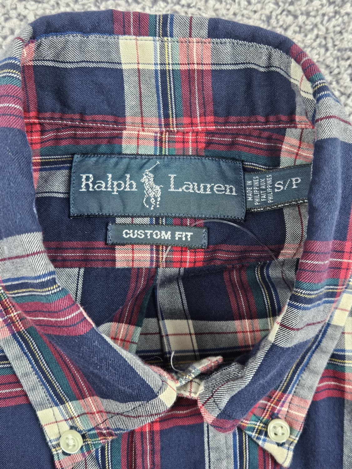 폴로랄프로렌 포니 체크 패턴 코튼 셔츠 ( S ) / 10013 상품이미지7