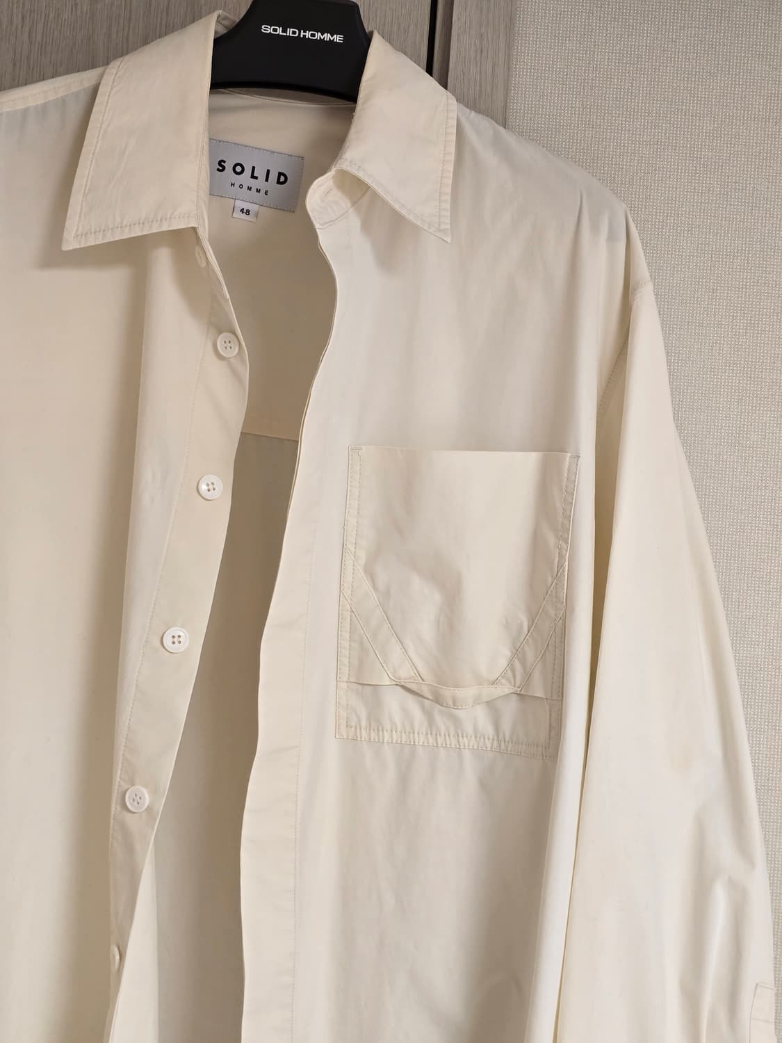 솔리드옴므 22ss 포켓 셔츠 48 상품이미지3