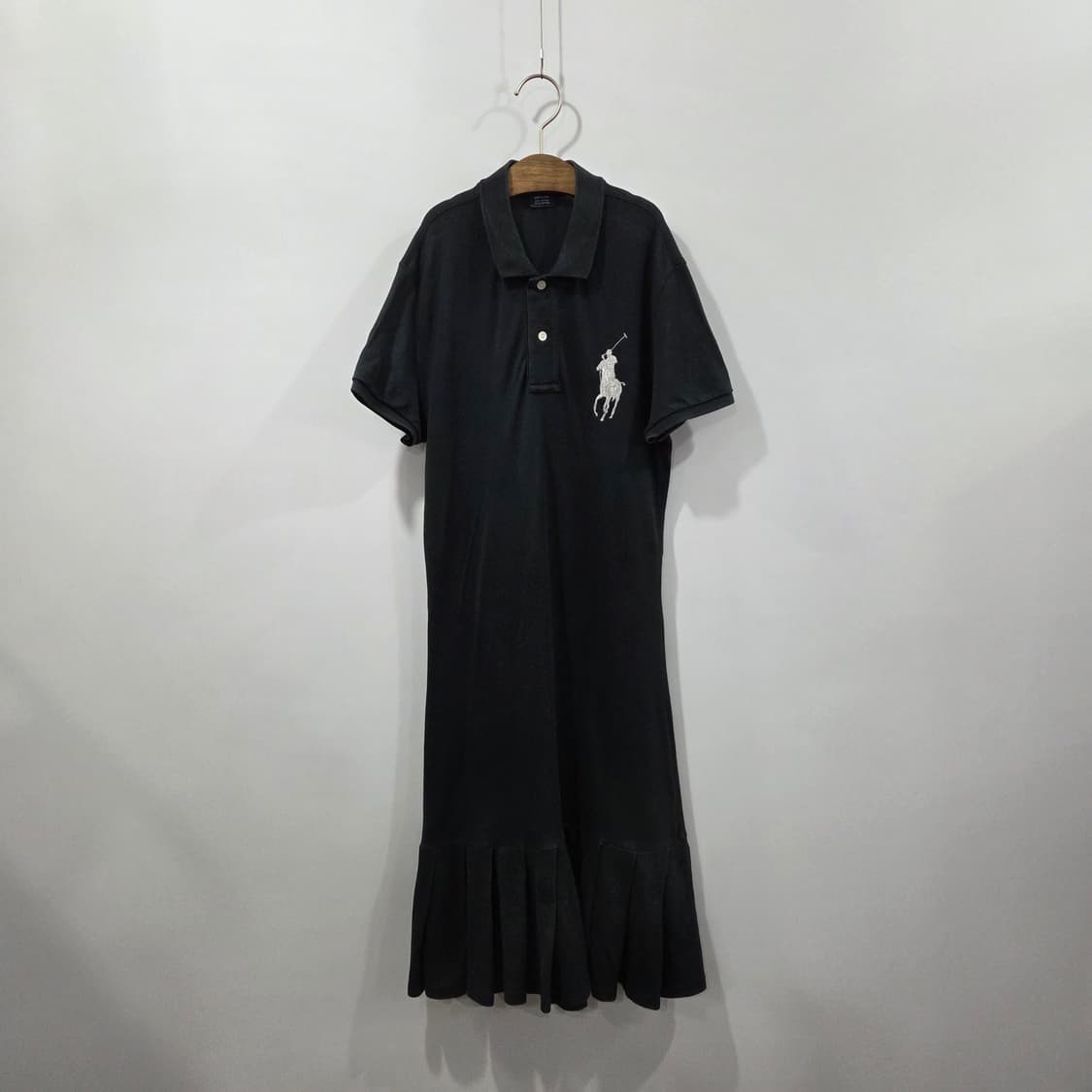 폴로랄프로렌 걸즈 피케 반팔 카라원피스 S 상품이미지1