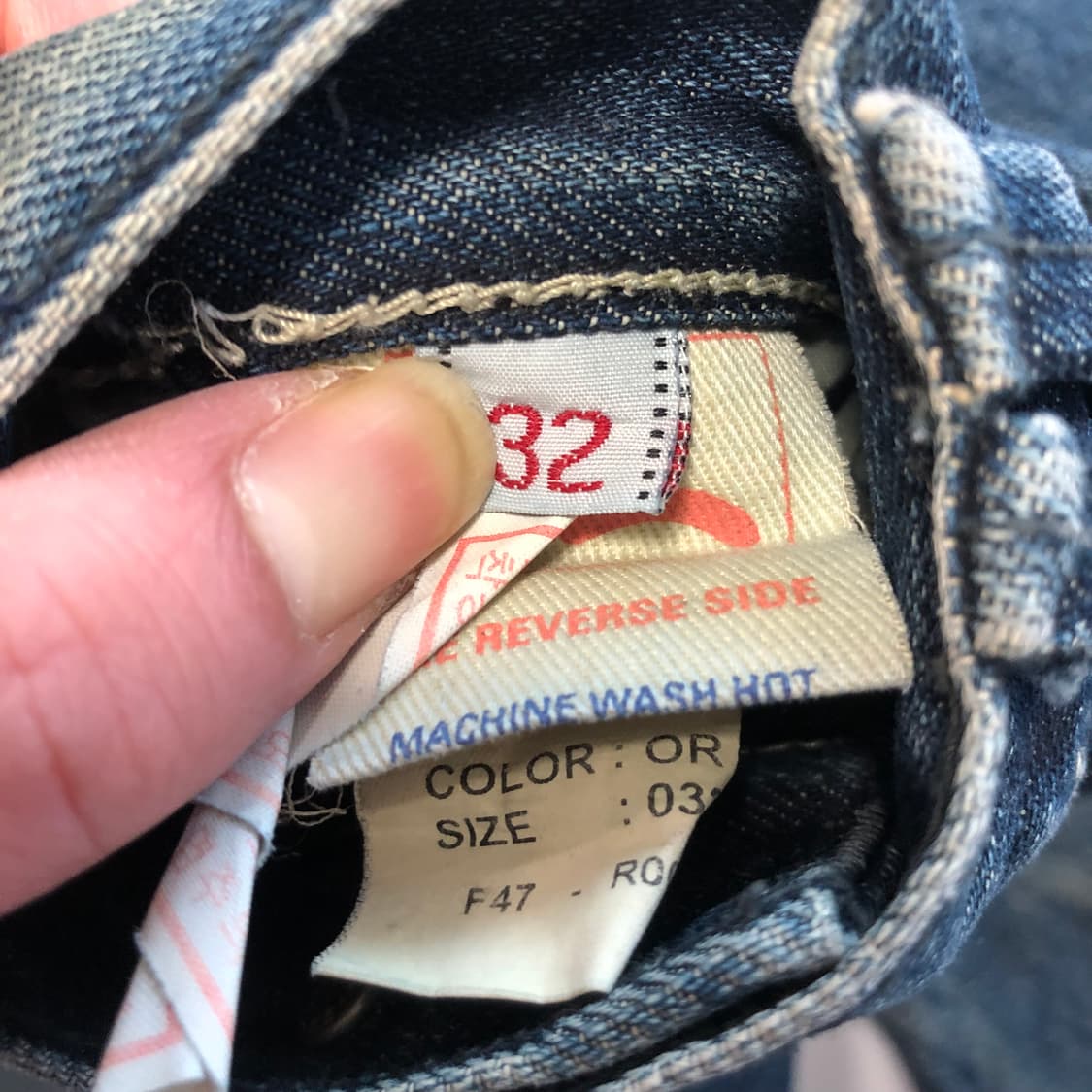 에비수 엔지니어드진 데님팬츠  상품이미지9