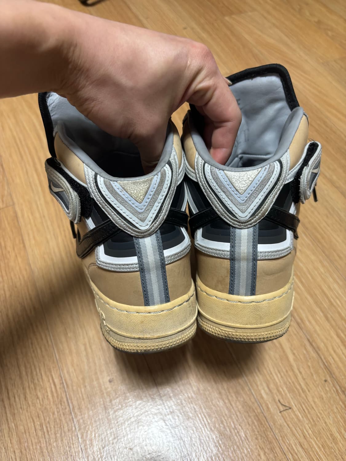 나이키 에어포스 x 리카르도 티시 미드 탄 상품이미지5