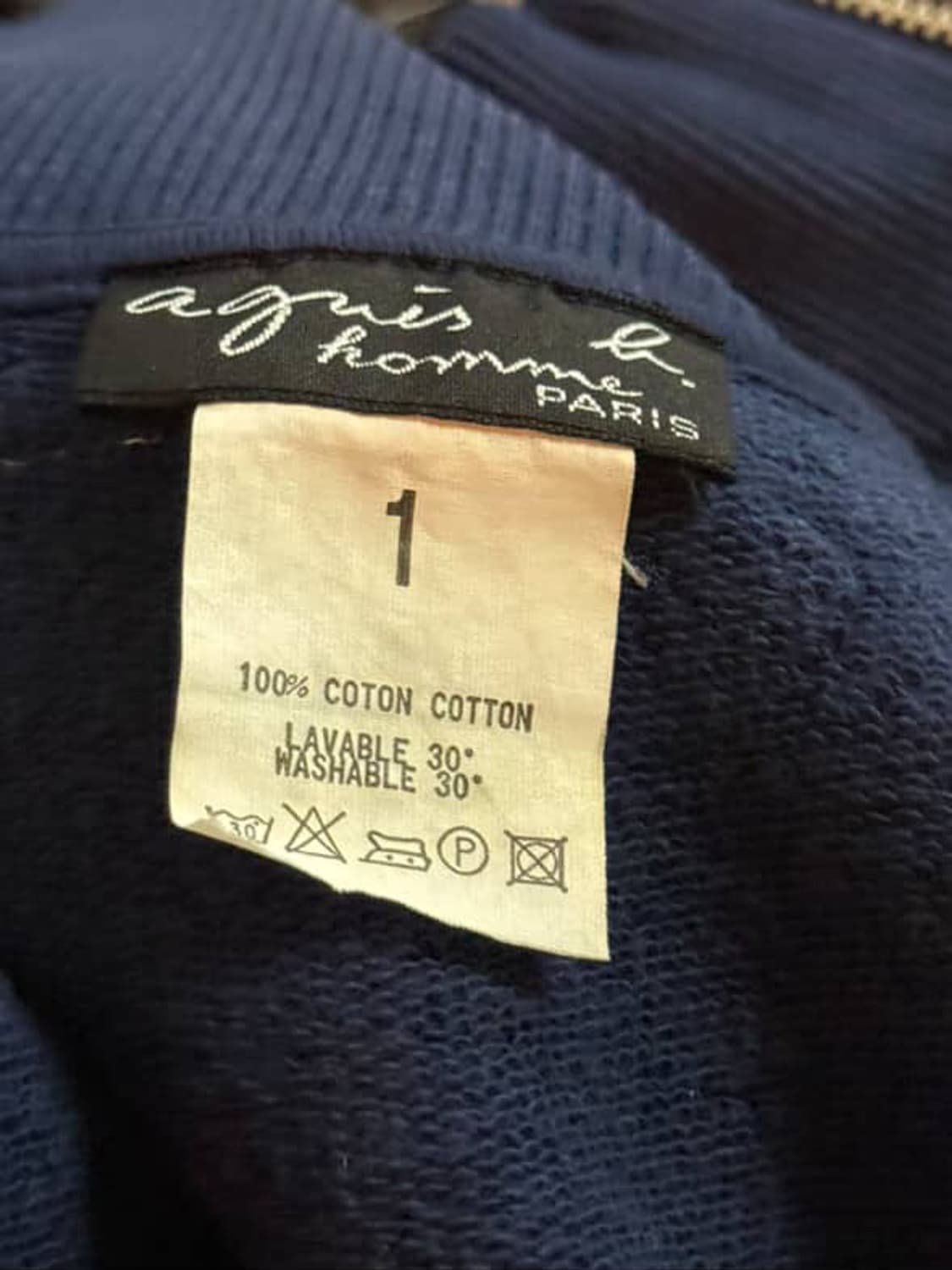 아네스베 90s ZIP UP blue 상품이미지4