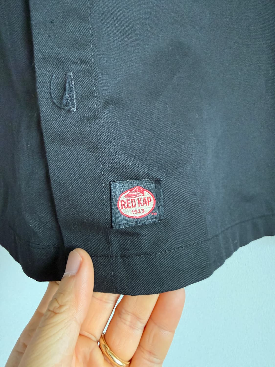 레드캡(RED CAP) 워크 하프 셔츠 반팔셔츠 상품이미지6