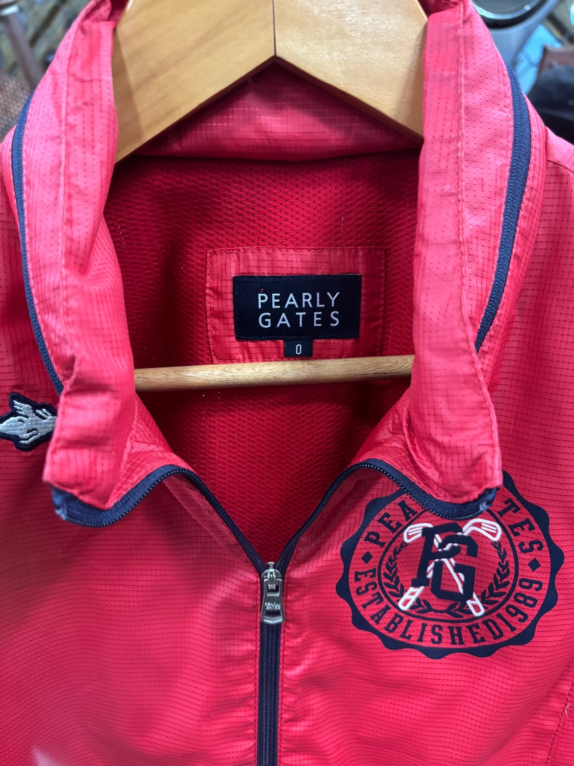 파리게이츠(PEARLY GATES) 골프 바람막이 조끼 상품이미지2