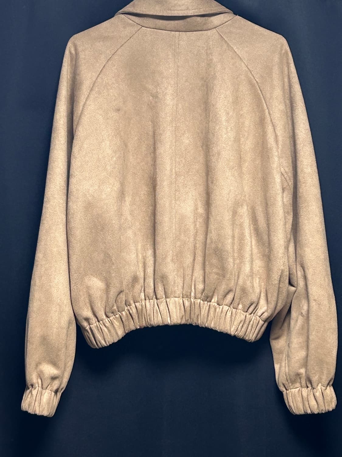 케이클럽 스웨이드 블루종 점퍼 상품이미지2