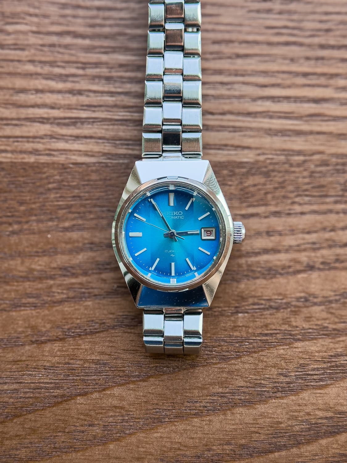 빈티지 세이코 컷글라스 블루 상품이미지1