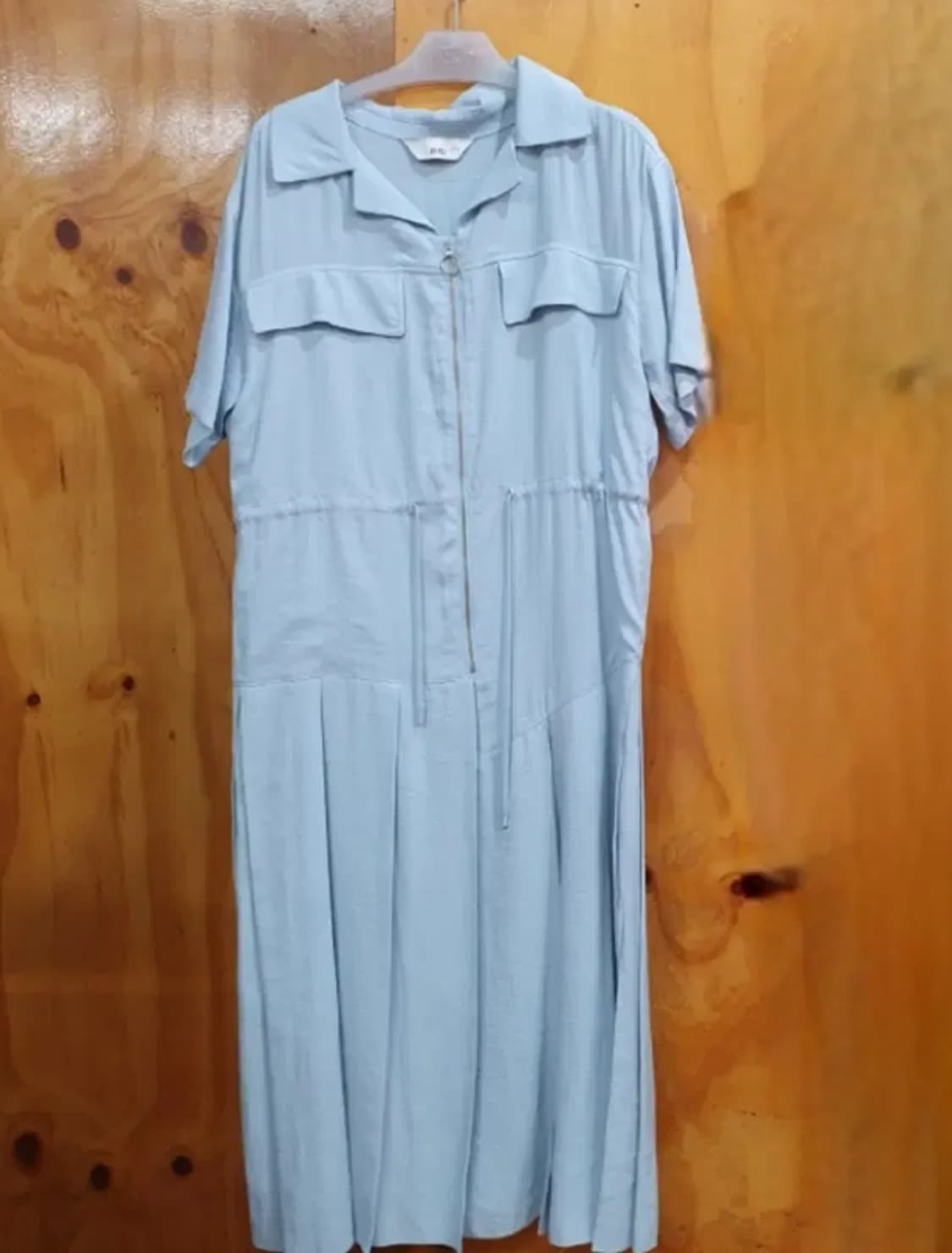 742) JJ지고트 카라 반팔 원피스 상품이미지1