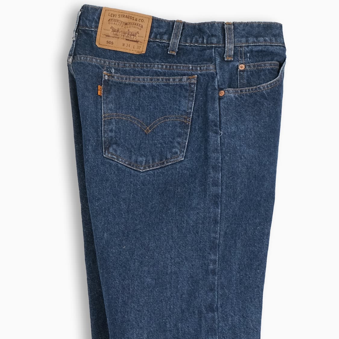 리바이스 505 오렌지탭 진청 90s 33 인치 OR50534133 상품이미지5