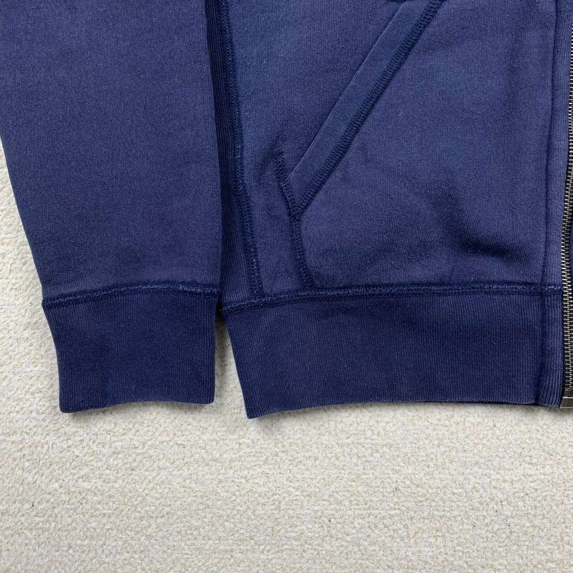 폴로 랄프로렌 신형QR 포니로고 후드집업 네이비 상품이미지5