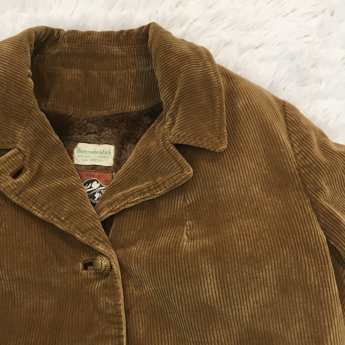 빈티지 아베크롬비 골덴 야상 점퍼  y2k 스트릿 갸루 펑키 일본빈티지 상품이미지5